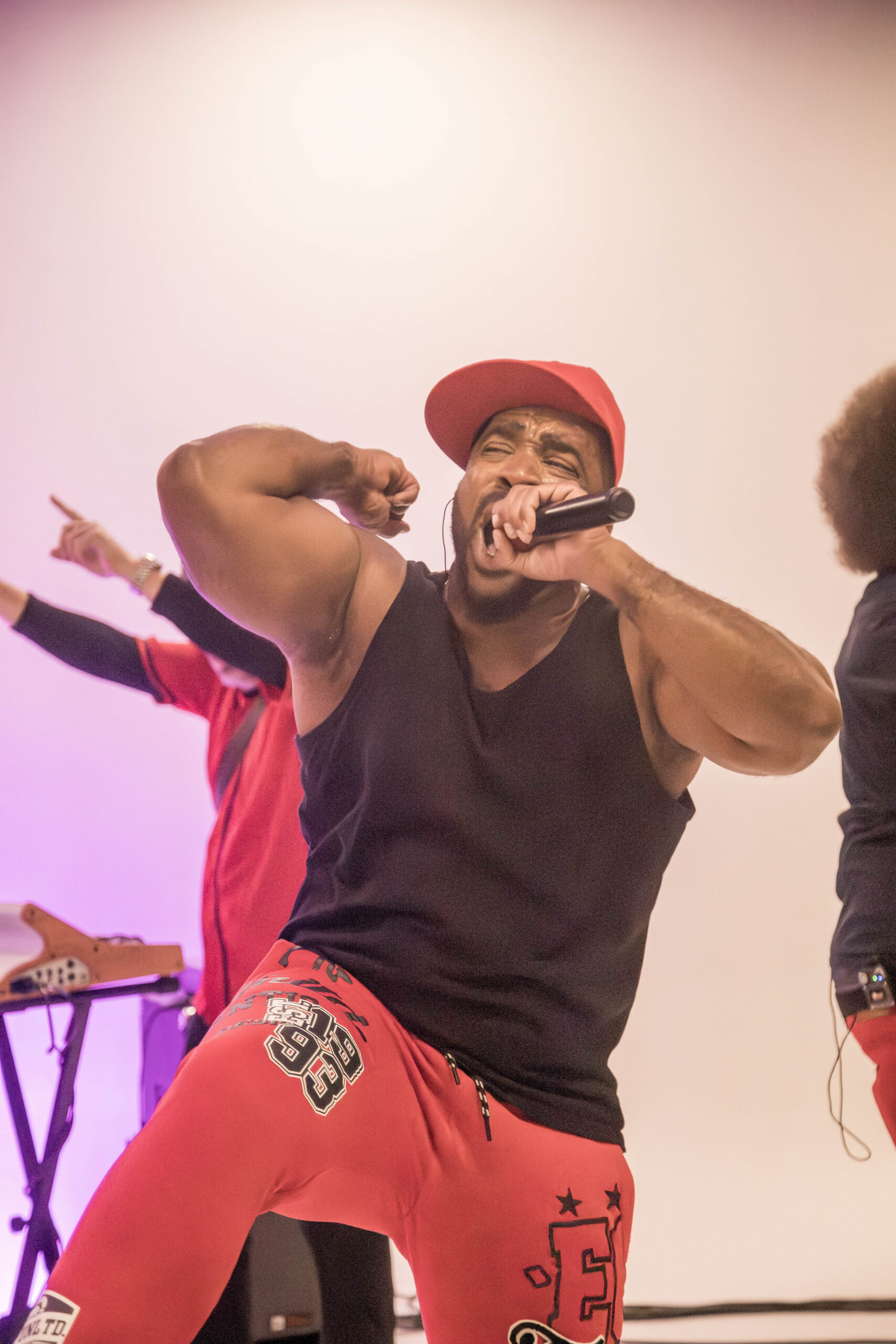 Little Moses Jones high-energy wedding entertainment — live band performance