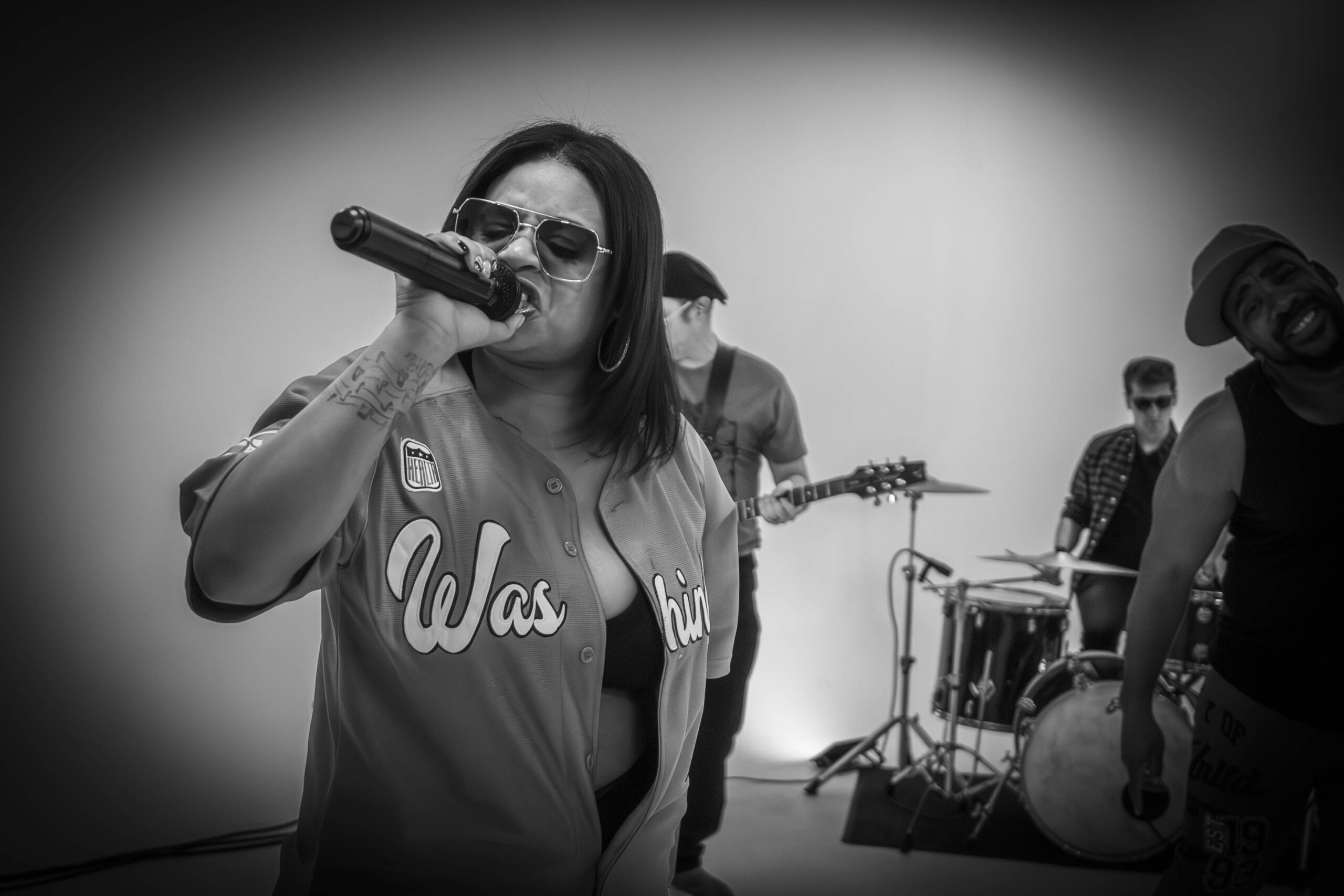 Little Moses Jones — touring R&B and Hip-Hop band performing live on stage